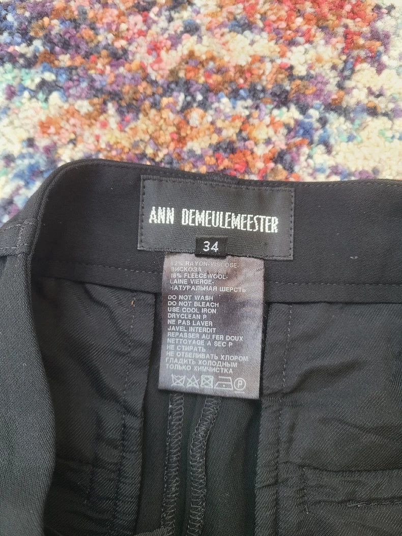 Ann Demeulemeester Ann Demeulemeester Women's Casual Trousers Size 34" / US 12 / IT 48 - 4 Thumbnail