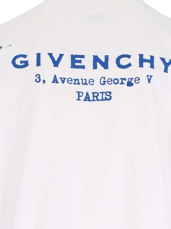 Givenchy GIVENCHY Men T-Shirts BM71NK3YRJ 100 White Size US L / EU 52-54 / 3 - 3 Thumbnail
