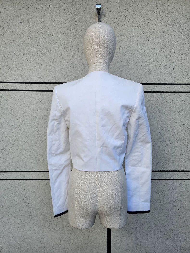 Haider Ackermann Haider Ackermann Women's Cropped Jacket Size S / US 4 / IT 40 - 3 Thumbnail