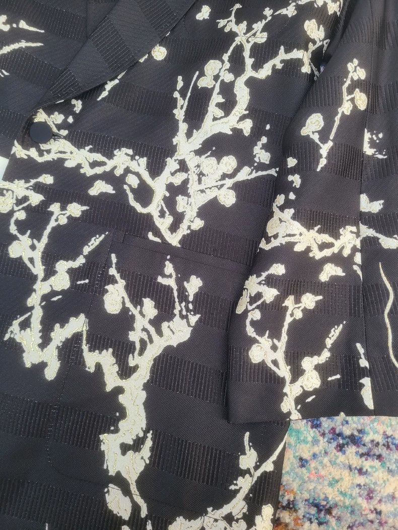 Haider Ackermann Haider Ackermann Silk Embroidered Coat Size XL / US 12-14 / IT 48-50 - 5 Thumbnail