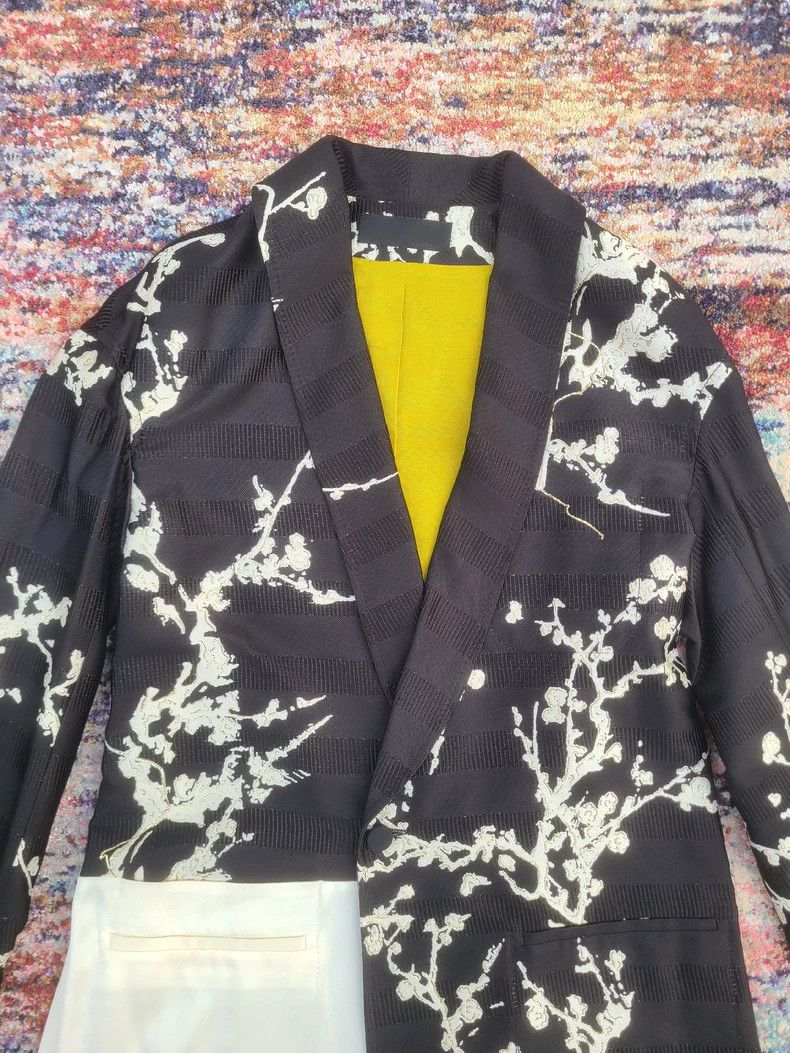 Haider Ackermann Haider Ackermann Silk Embroidered Coat Size XL / US 12-14 / IT 48-50 - 7 Thumbnail