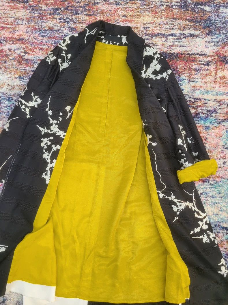 Haider Ackermann Haider Ackermann Silk Embroidered Coat Size XL / US 12-14 / IT 48-50 - 8 Thumbnail