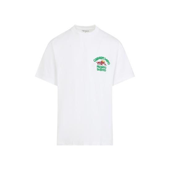 Carhartt Wip CARHARTT WIP Men T-Shirts I03519502XX WHITE Size US XL / EU 56 / 4 - 2 Thumbnail
