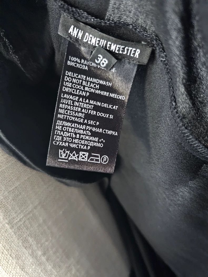 Ann Demeulemeester Ann Demeulemeester Deconstructed Long Dress Size ONE SIZE - 9 Thumbnail