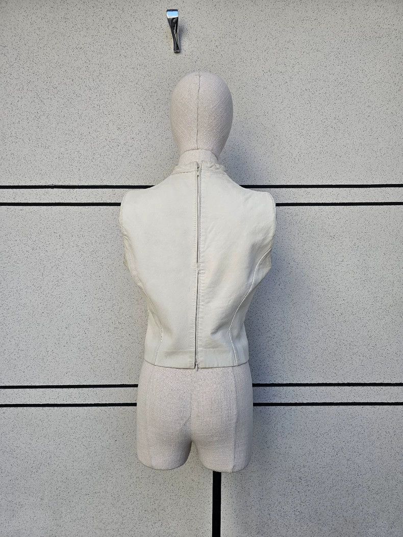 Ann Demeulemeester Ann Demeulemeester Women's Leather Vest Size M / US 6-8 / IT 42-44 - 6 Thumbnail