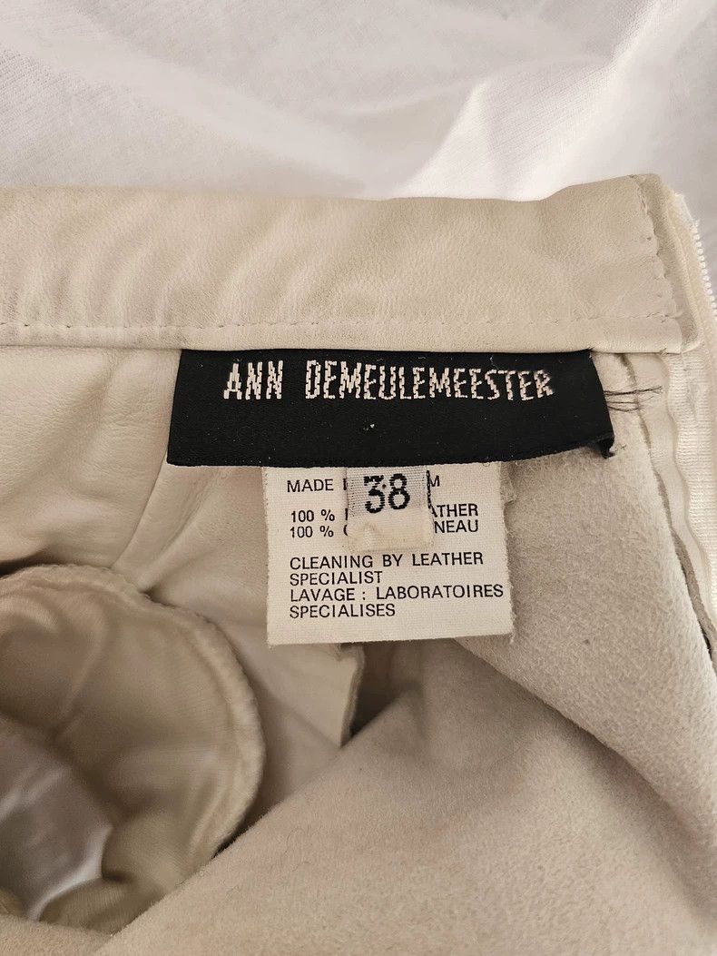 Ann Demeulemeester Ann Demeulemeester Women's Leather Vest Size M / US 6-8 / IT 42-44 - 7 Thumbnail