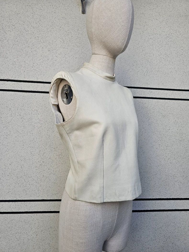 Ann Demeulemeester Ann Demeulemeester Women's Leather Vest Size M / US 6-8 / IT 42-44 - 4 Thumbnail