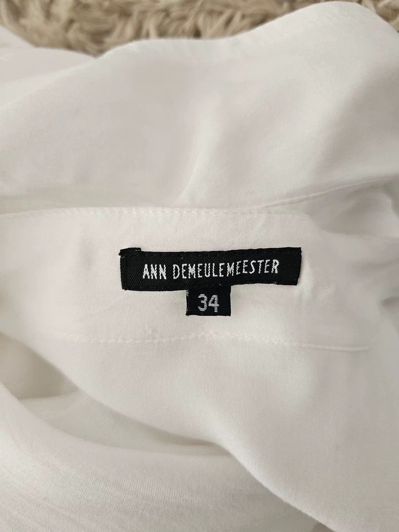 Ann Demeulemeester Ann Demeulemeester Silk Oversized Shirt Size M / US 6-8 / IT 42-44 - 6 Thumbnail