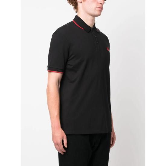 Hugo Boss HUGO BOSS Men Polo Shirts 50490775 001 BLACK Size US XL / EU 56 / 4 - 4 Thumbnail