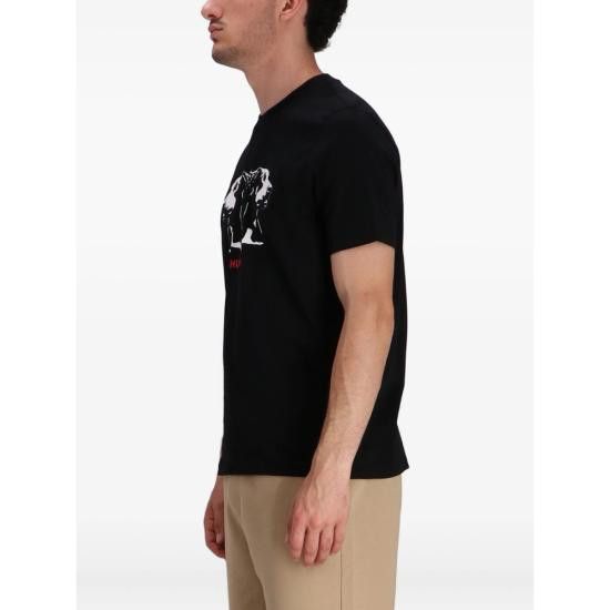 Hugo Boss HUGO BOSS Men T-Shirts 50542734 001 BLACK Size US S / EU 44-46 / 1 - 3 Thumbnail