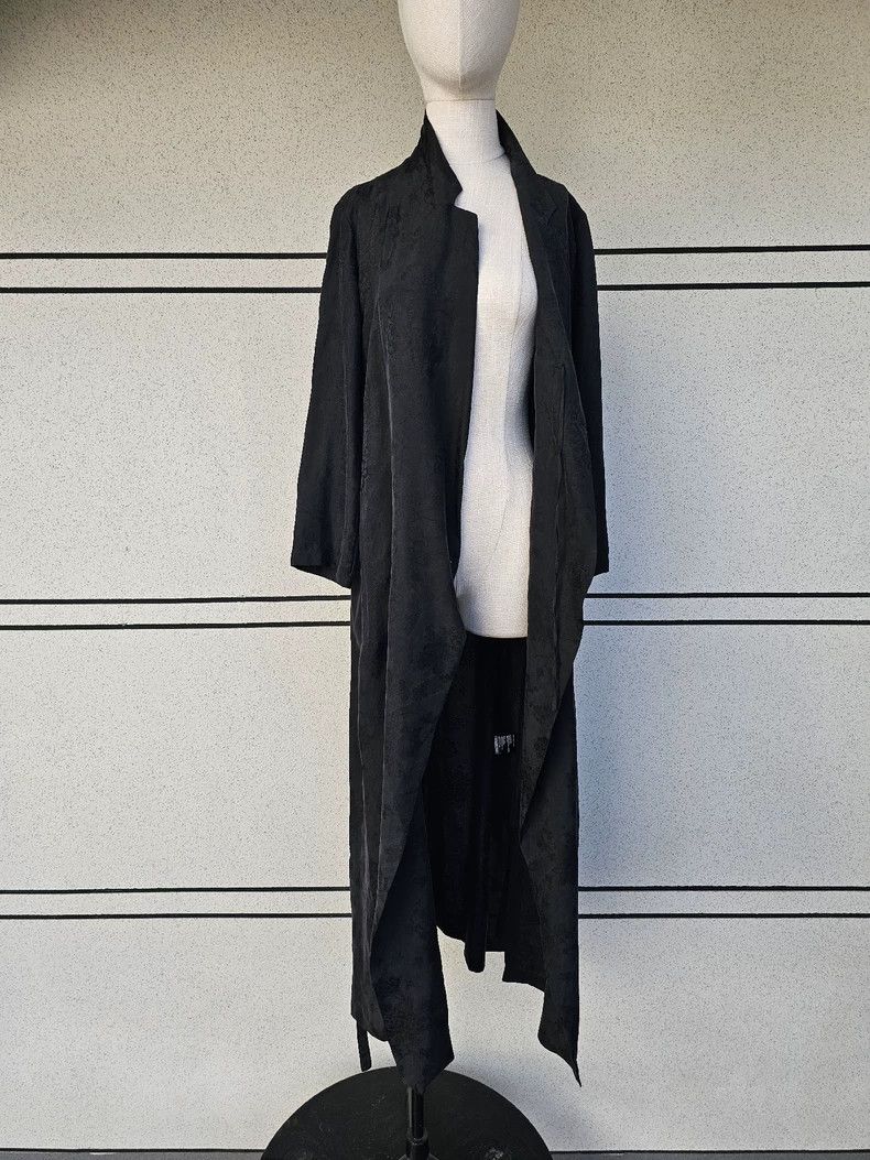 Ann Demeulemeester Ann Demeulemeester Silk Open Cardigan Coat Size S / US 4 / IT 40 - 3 Thumbnail