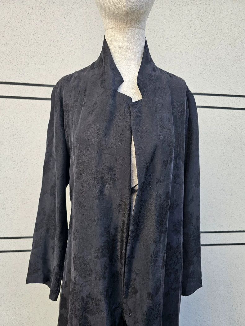 Ann Demeulemeester Ann Demeulemeester Silk Open Cardigan Coat Size S / US 4 / IT 40 - 7 Thumbnail