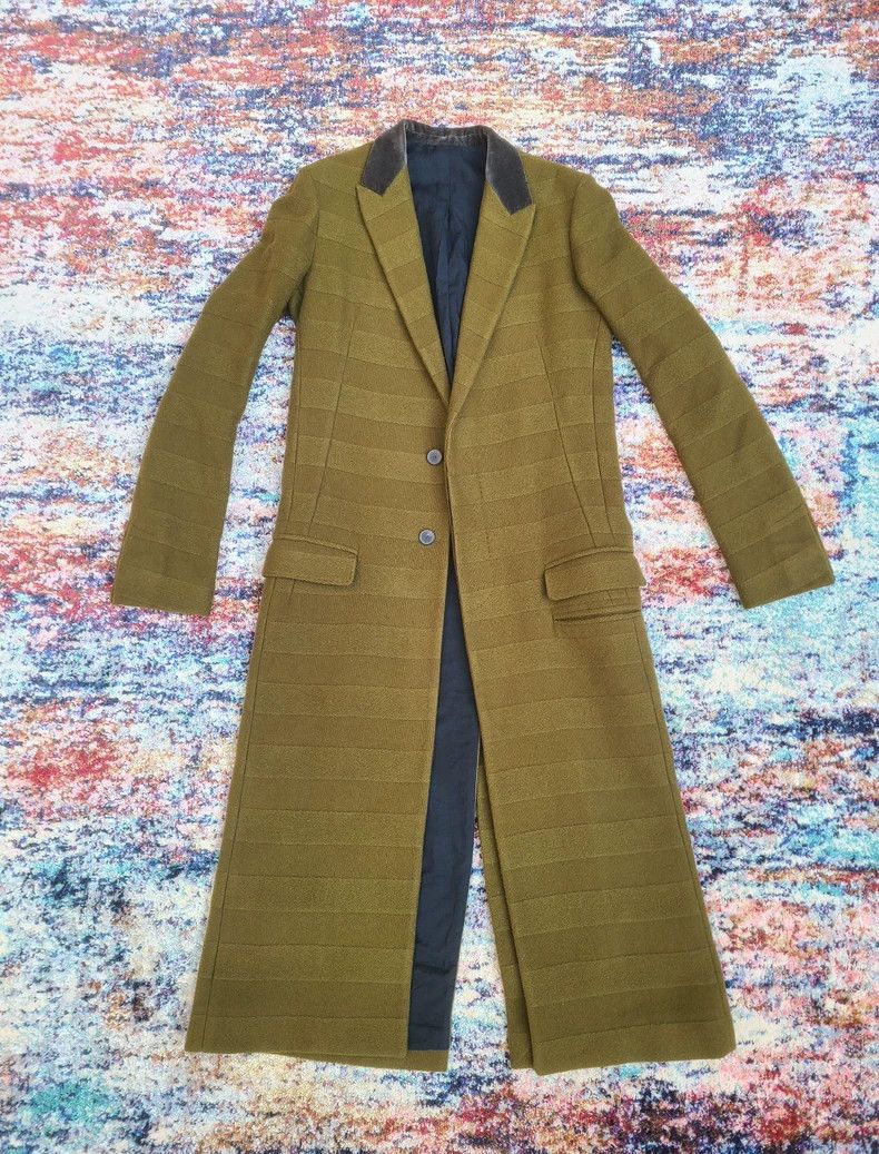 Haider Ackermann Haider Ackermann Velvet Wool Blend Coat Size M / US 6-8 / IT 42-44 - 2 Thumbnail