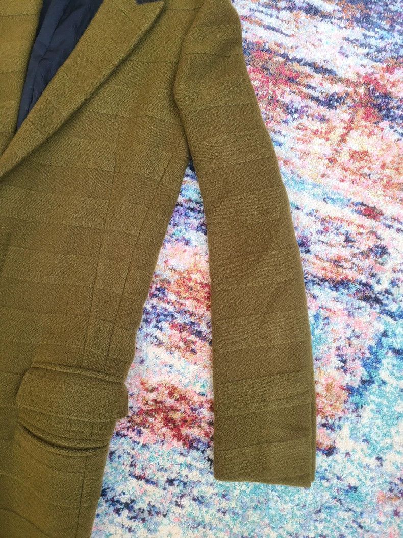 Haider Ackermann Haider Ackermann Velvet Wool Blend Coat Size M / US 6-8 / IT 42-44 - 5 Thumbnail