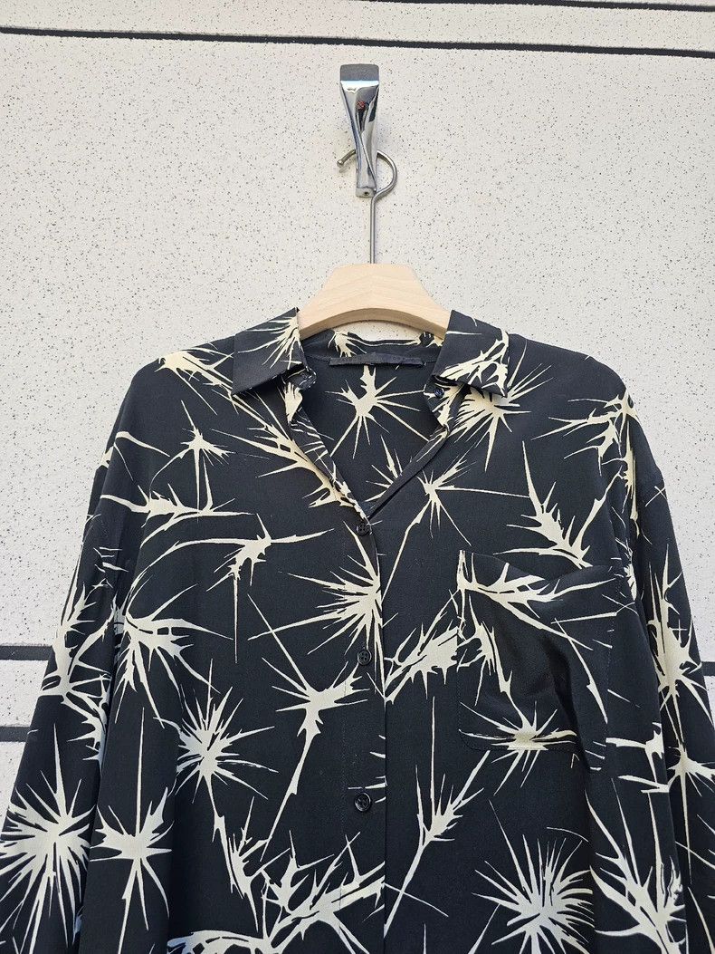 Haider Ackermann Silk Blouse with Court Collar Design Size L / US 10 / IT 46 - 6 Thumbnail