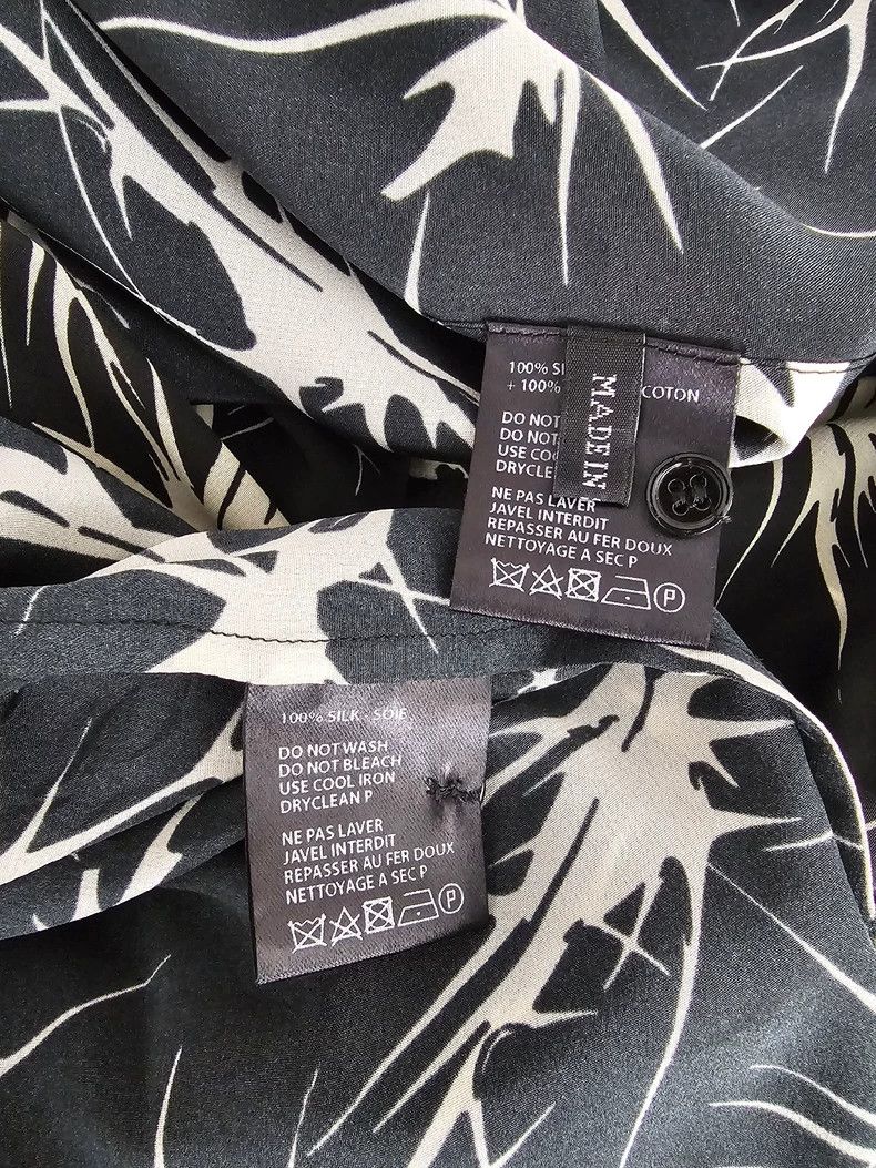 Haider Ackermann Silk Blouse with Court Collar Design Size L / US 10 / IT 46 - 9 Thumbnail