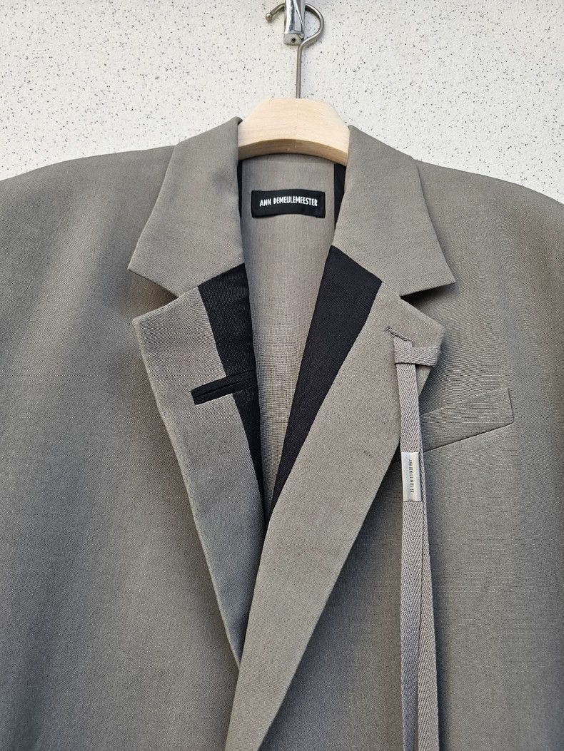 Ann Demeulemeester Ann Demeulemeester Unisex Silk Coat Size M / US 6-8 / IT 42-44 - 4 Thumbnail