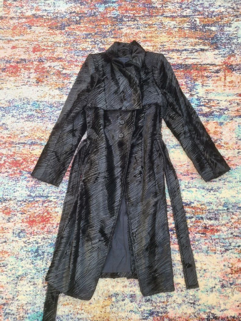 Ann Demeulemeester Ann Demeulemeester Women's Silk Blend Coat Size M / US 6-8 / IT 42-44 - 2 Thumbnail