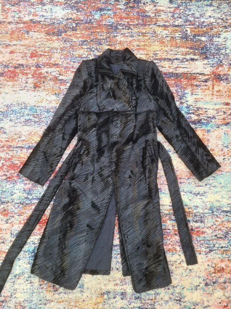 Ann Demeulemeester Ann Demeulemeester Women's Silk Blend Coat Size M / US 6-8 / IT 42-44 - 3 Thumbnail