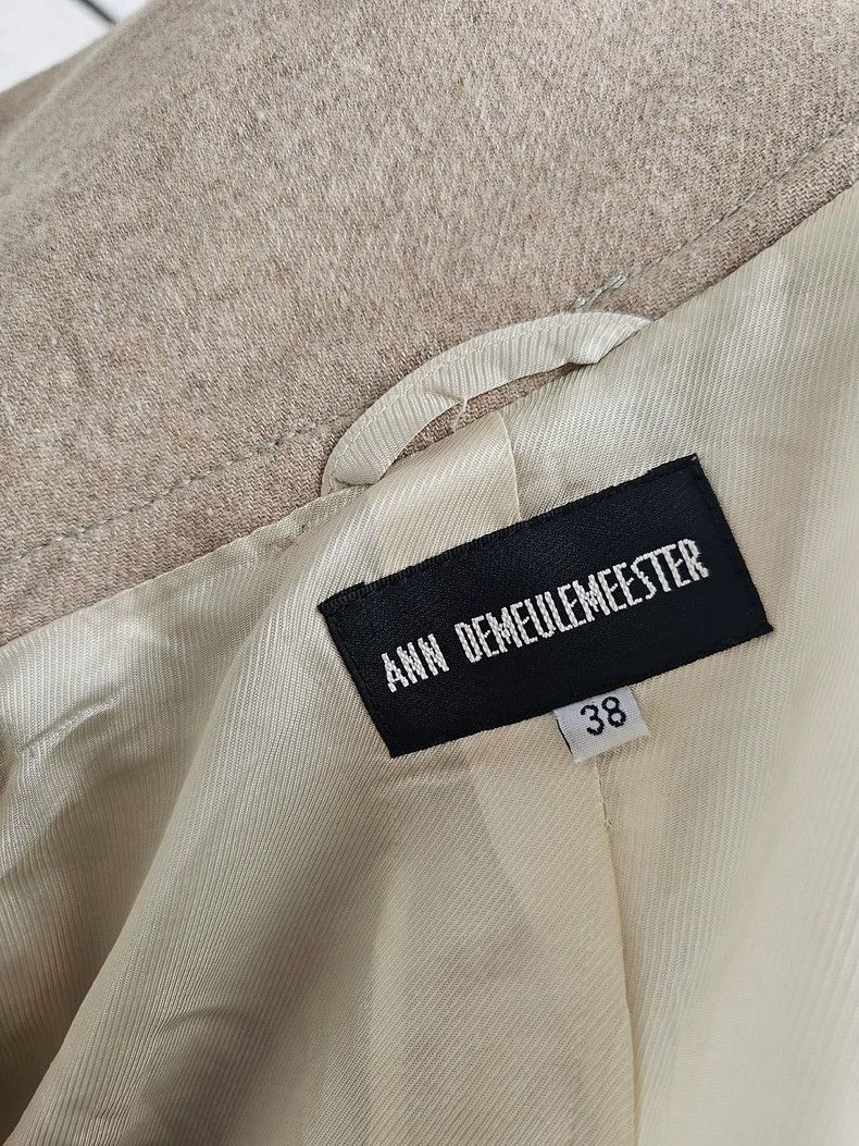 Ann Demeulemeester Ann Demeulemeester Women's Wool Blend Coat Size M / US 6-8 / IT 42-44 - 7 Thumbnail