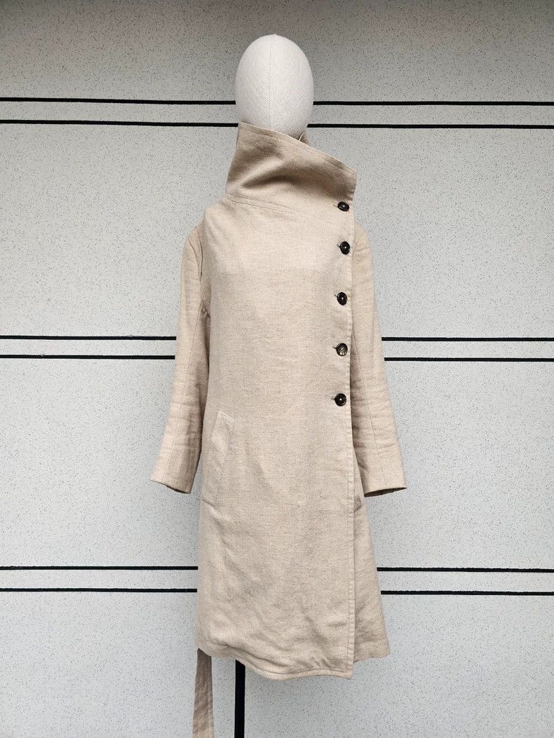Ann Demeulemeester Ann Demeulemeester Women's Wool Blend Coat Size M / US 6-8 / IT 42-44 - 4 Thumbnail