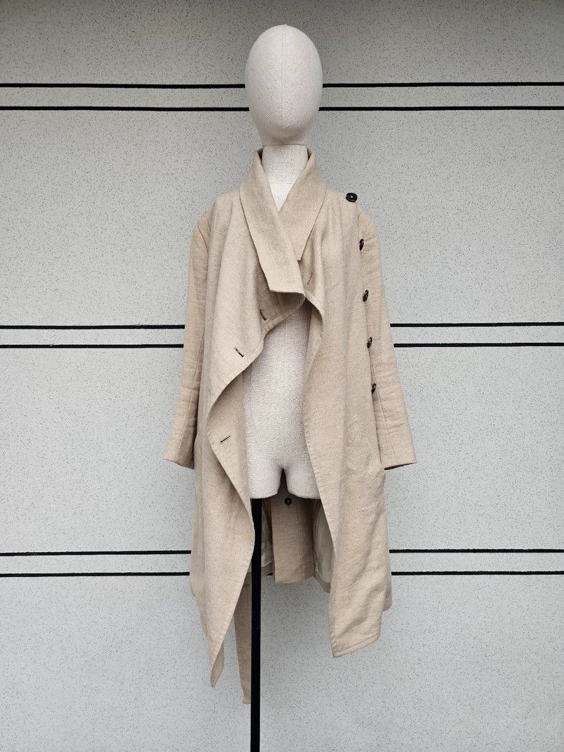 Ann Demeulemeester Ann Demeulemeester Women's Wool Blend Coat Size M / US 6-8 / IT 42-44 - 2 Thumbnail