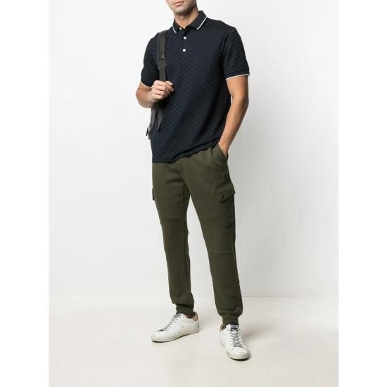 Emporio Armani EMPORIO ARMANI Men Polo Shirts 1JHWZ 8N1FP0 0920 BLUE Size US XL / EU 56 / 4 - 2 Thumbnail