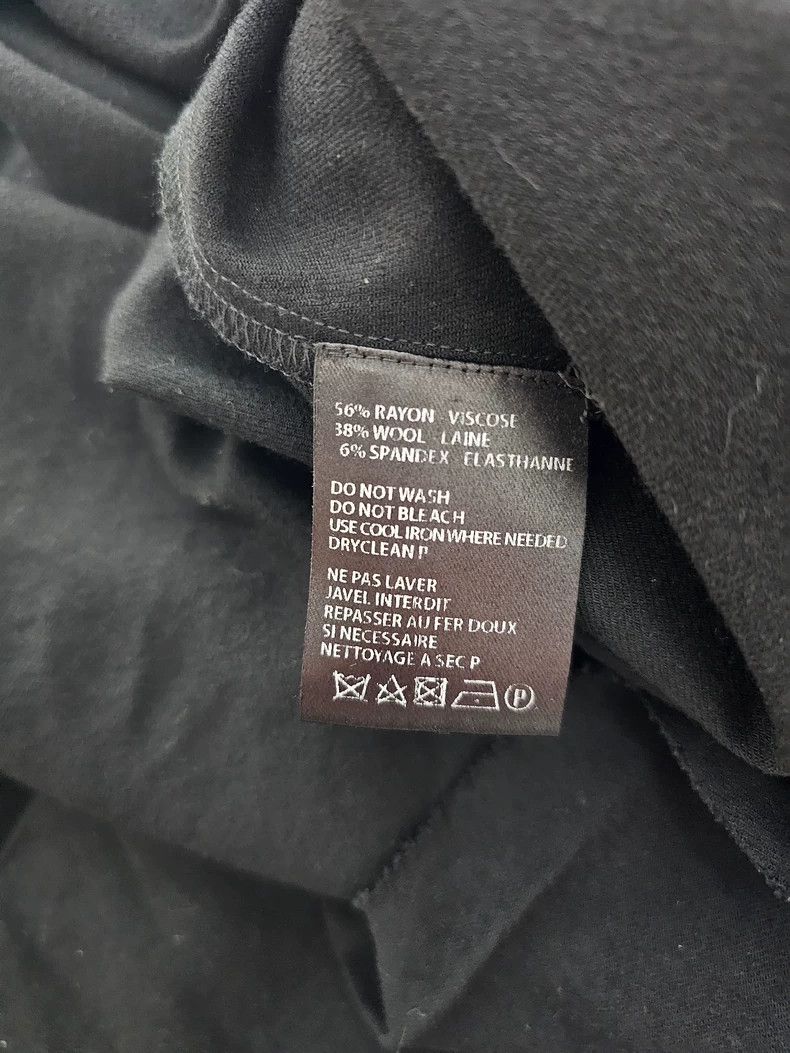Ann Demeulemeester Ann Demeulemeester Silk Wool Blend Dress Size ONE SIZE - 8 Thumbnail