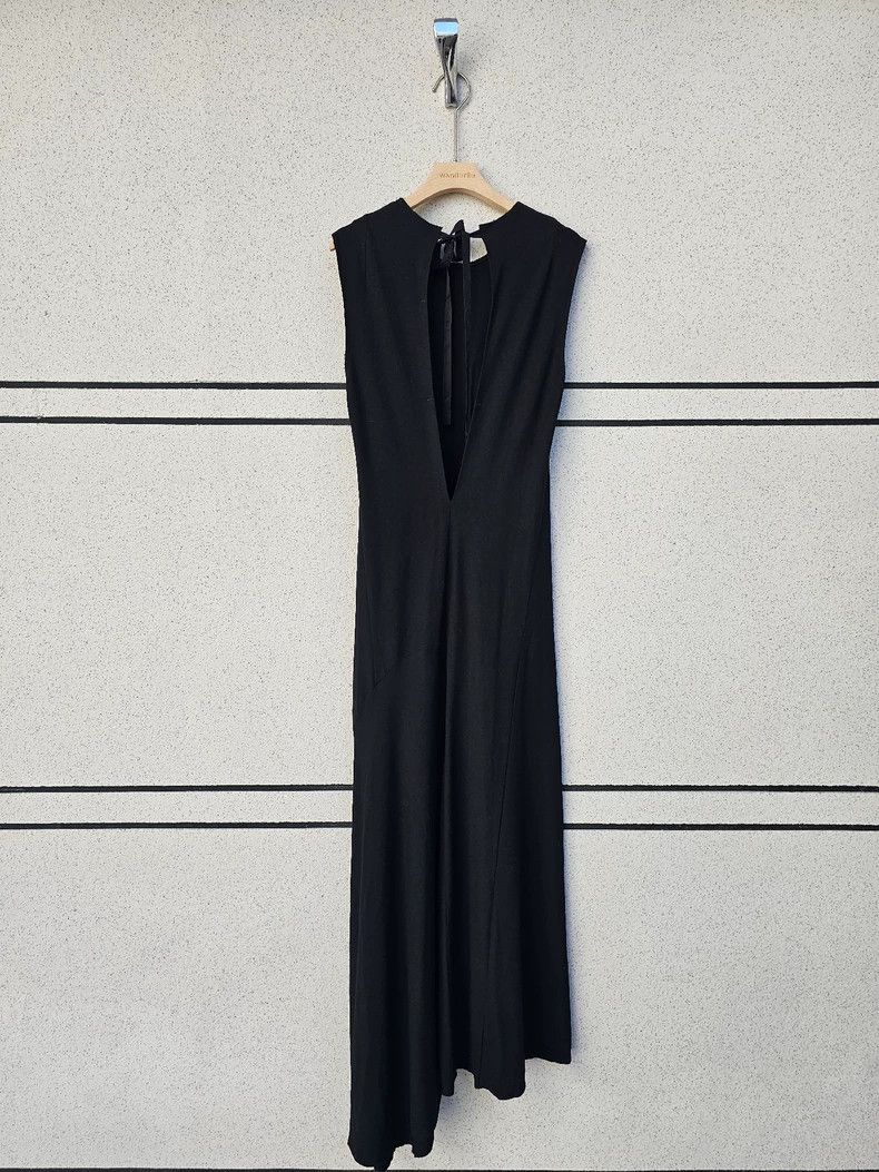Ann Demeulemeester Ann Demeulemeester Silk Wool Blend Dress Size ONE SIZE - 4 Thumbnail