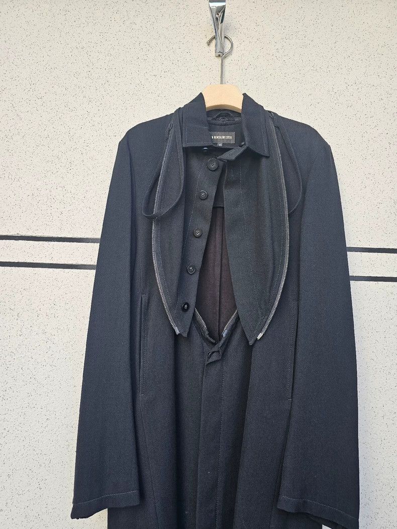 Ann Demeulemeester Ann Demeulemeester Men's Coat Windbreaker Size ONE SIZE - 5 Thumbnail