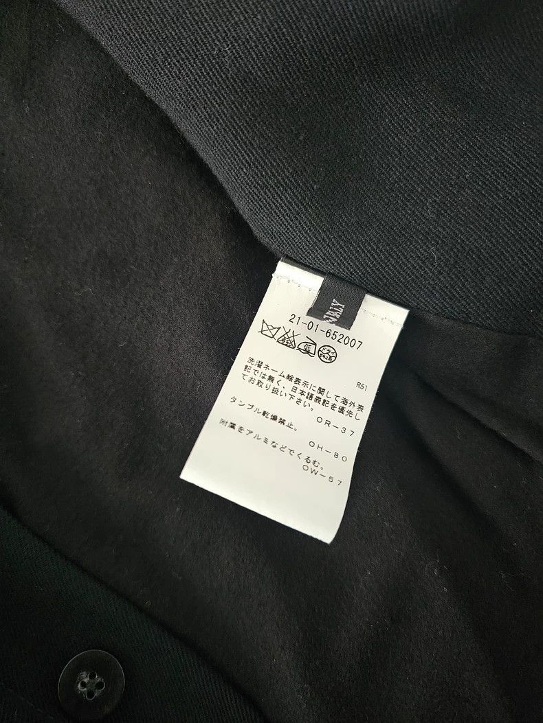Ann Demeulemeester Ann Demeulemeester Men's Coat Windbreaker Size ONE SIZE - 7 Thumbnail