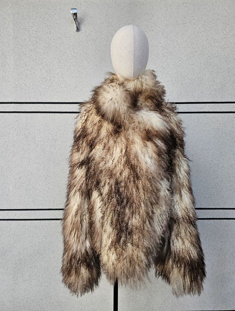 Ann Demeulemeester Ann Demeulemeester Fur Coat Size M / US 6-8 / IT 42-44 - 2 Thumbnail