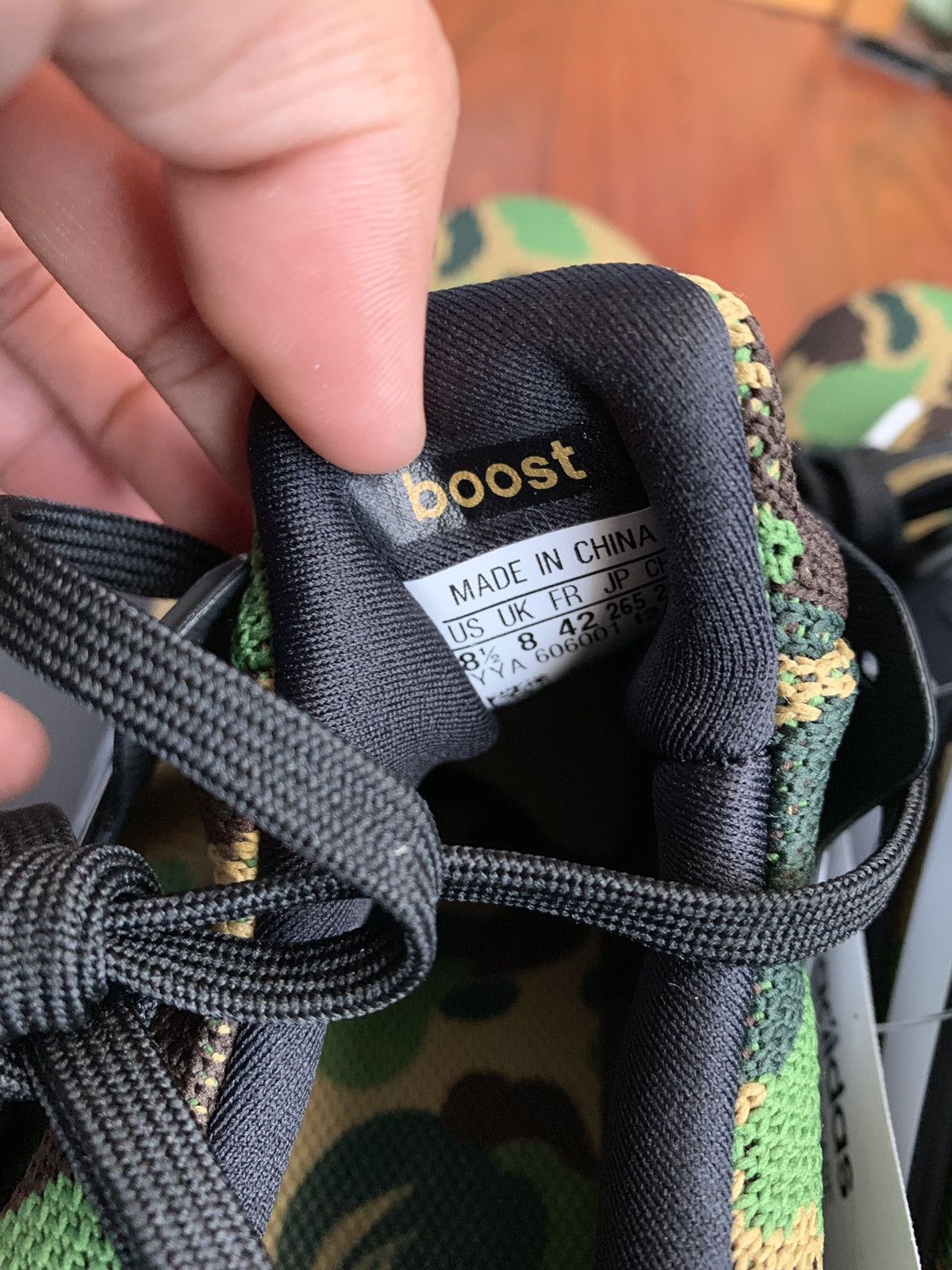 Adidas × Bape Adidas x Bape Ultraboost Size US 8.5 / EU 41-42 - 9 Thumbnail