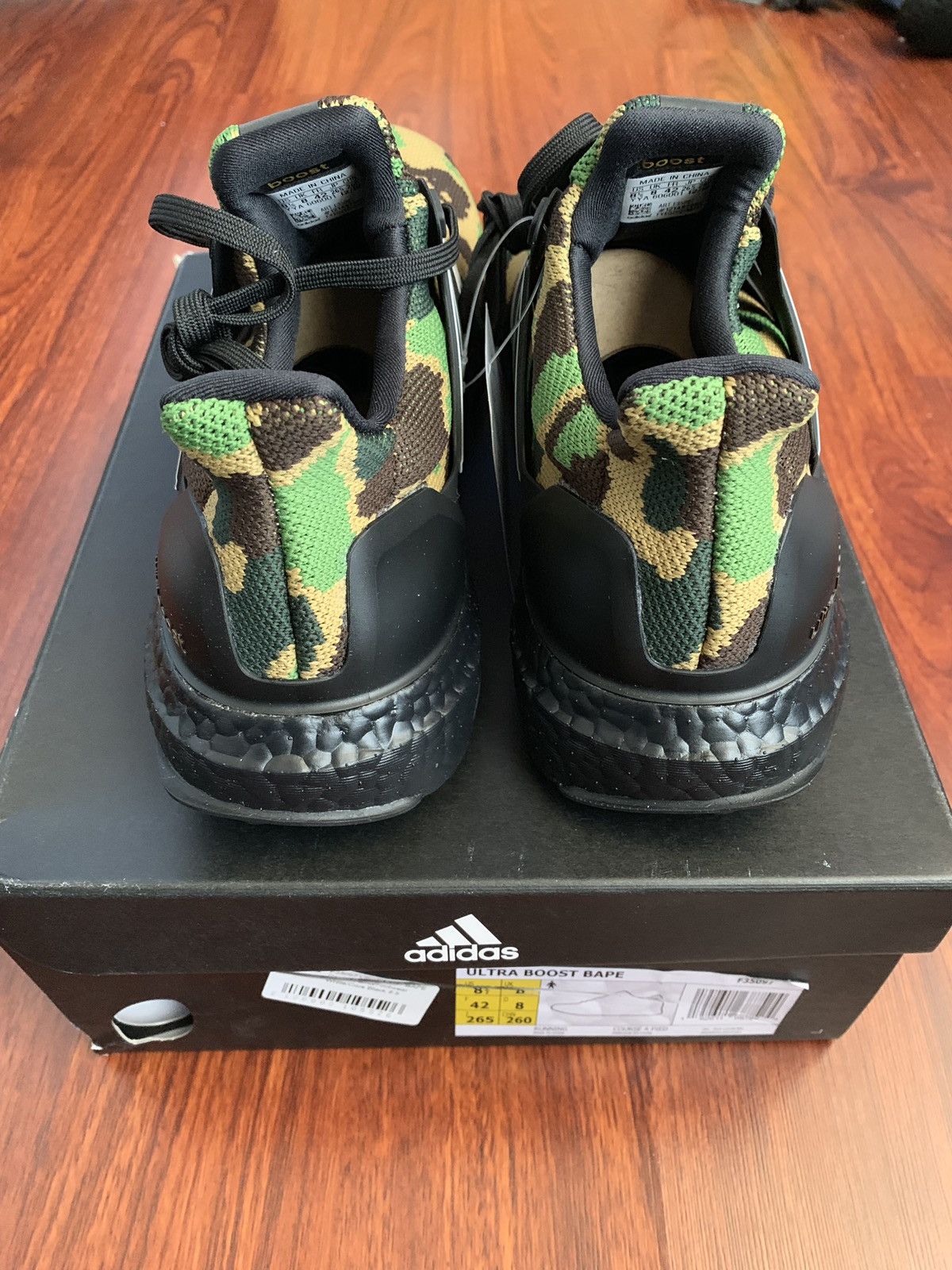 Adidas × Bape Adidas x Bape Ultraboost Size US 8.5 / EU 41-42 - 7 Thumbnail