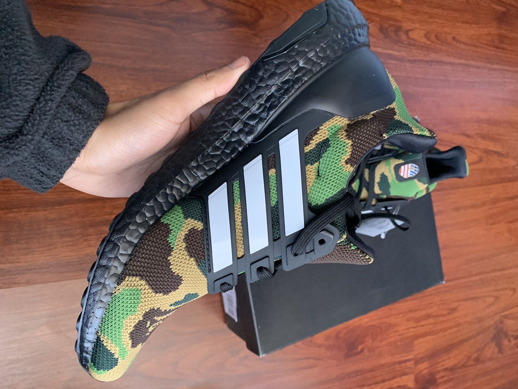 Adidas × Bape Adidas x Bape Ultraboost Size US 8.5 / EU 41-42 - 5 Thumbnail