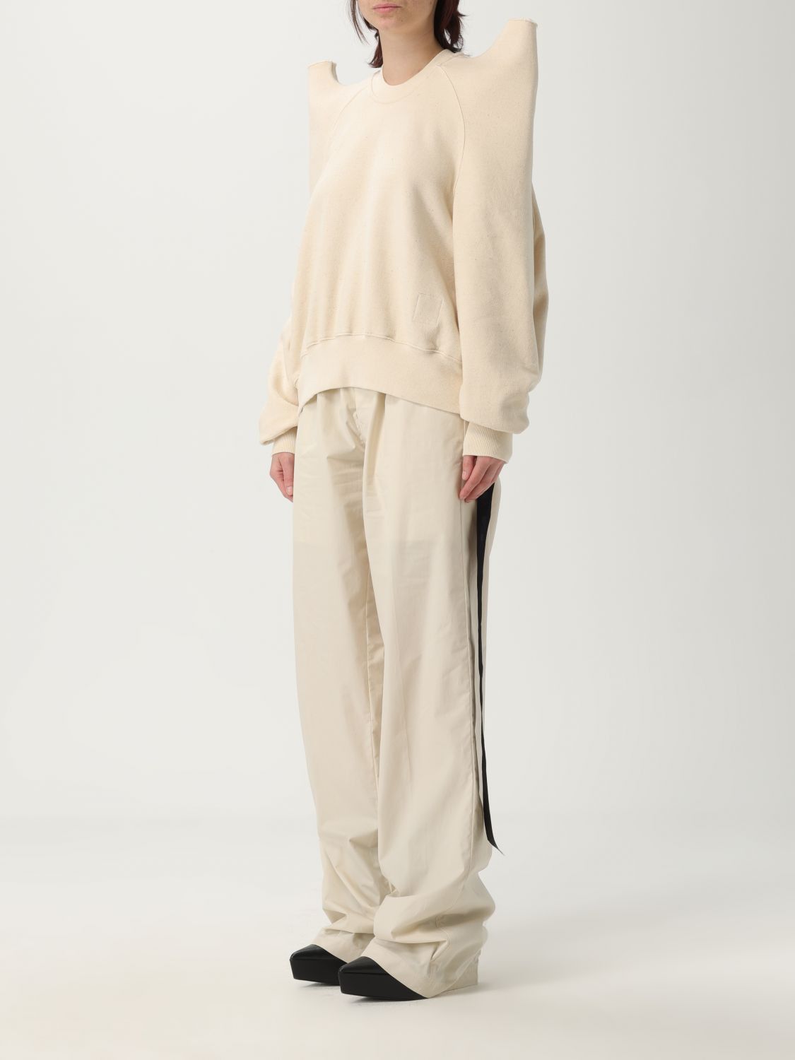 Rick Owens Drkshdw Rick Owens Drkshdw Sweater Woman Beige Size S / US 4 / IT 40 - 4 Thumbnail