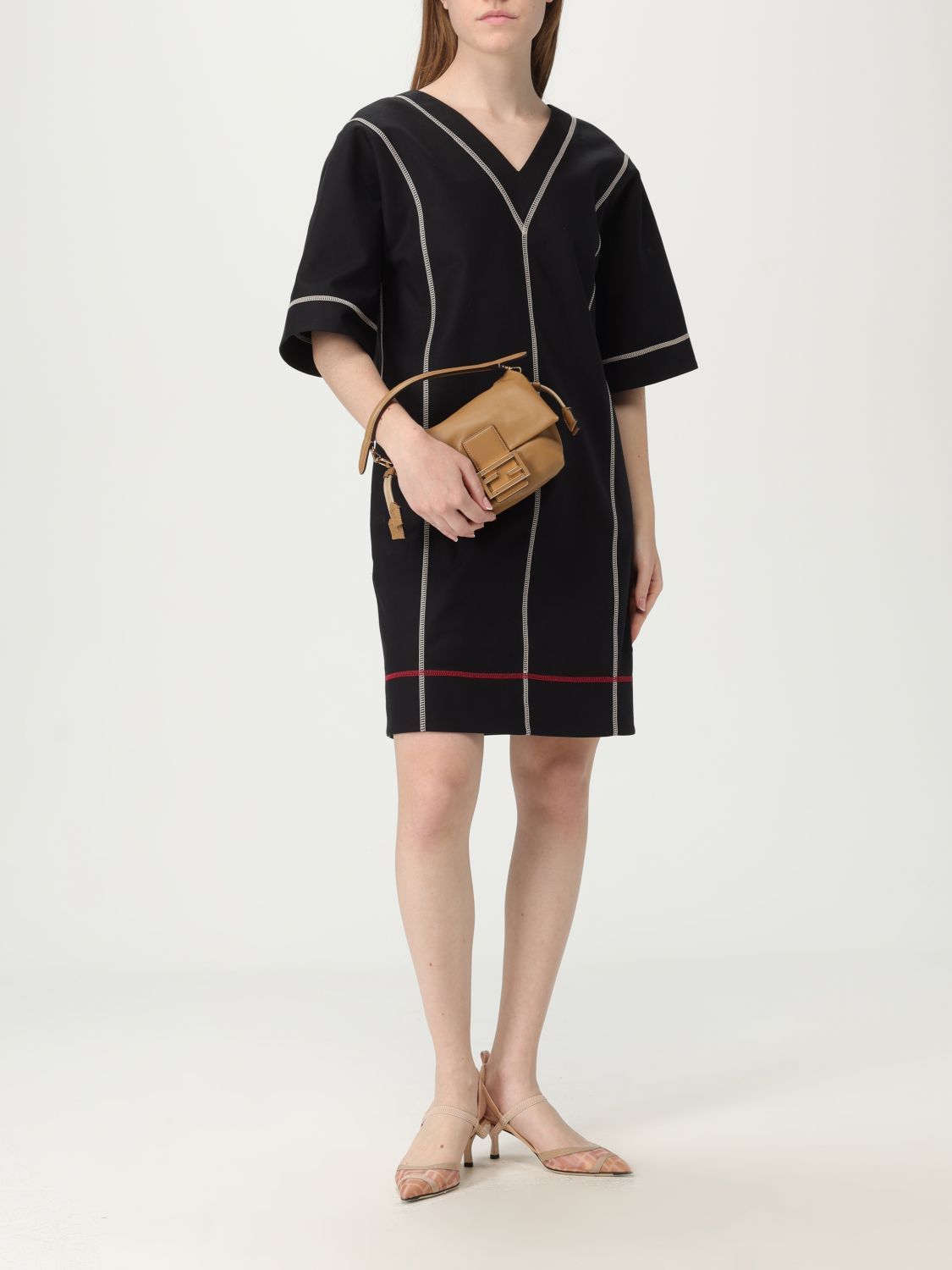 Fendi Fendi Dress Woman Black Size M / US 6-8 / IT 42-44 - 2 Thumbnail