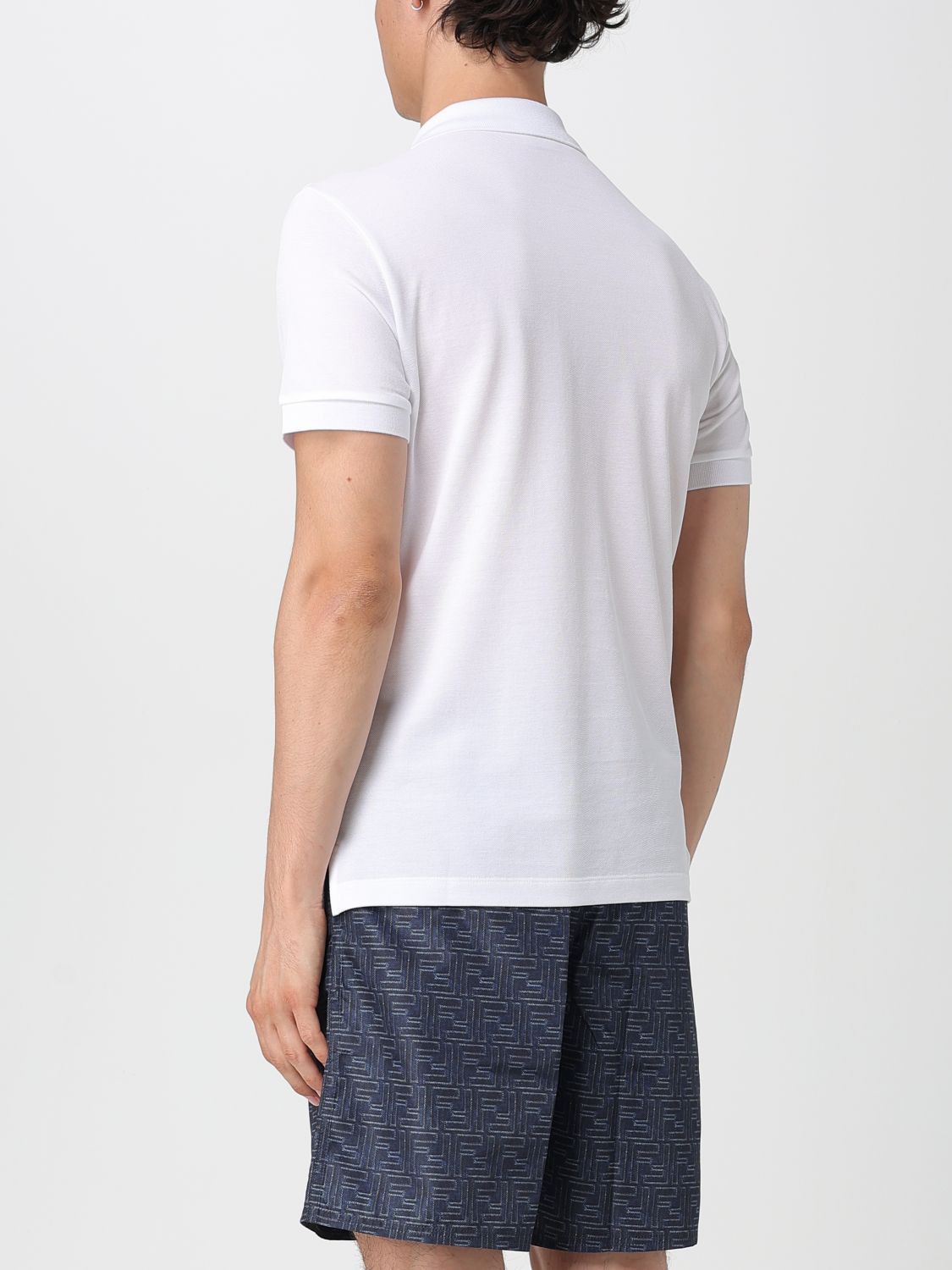 Fendi Fendi Polo Shirt Men White Size US S / EU 44-46 / 1 - 3 Thumbnail