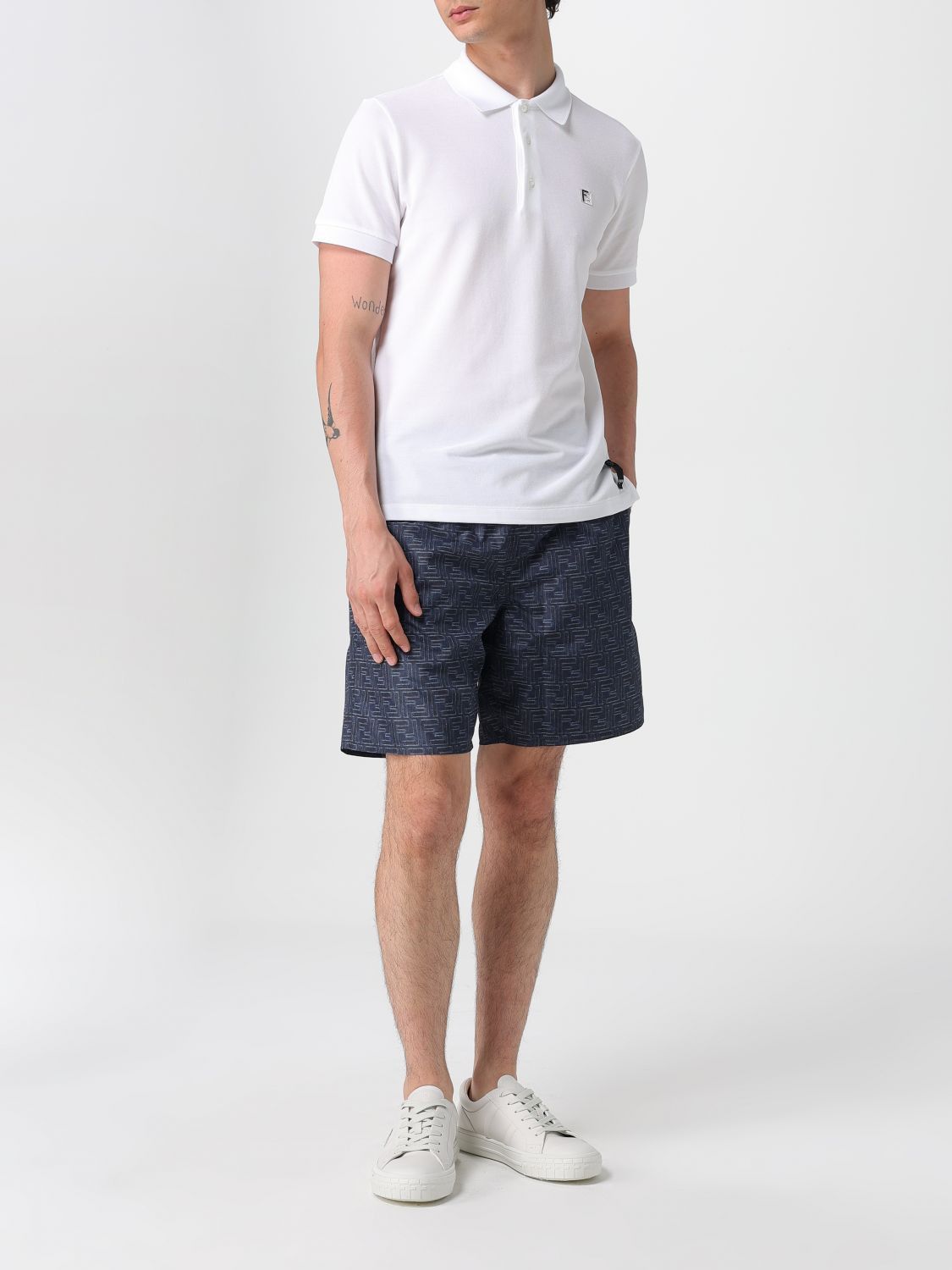 Fendi Fendi Polo Shirt Men White Size US S / EU 44-46 / 1 - 2 Thumbnail