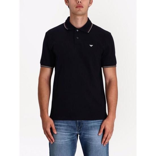 Emporio Armani EMPORIO ARMANI Men Polo Shirts 1JPTZ 8N1FB3 0920 BLUE Size US L / EU 52-54 / 3 - 4 Thumbnail