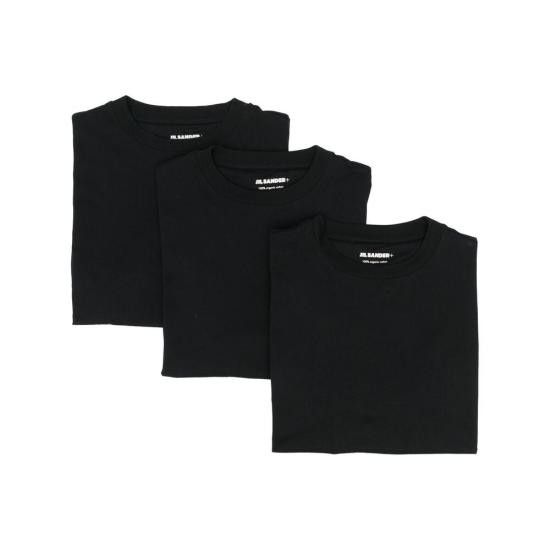 Jil Sander JIL SANDER Men T-Shirts J45048 J47GC0001 001 BLACK Size US L / EU 52-54 / 3 - 6 Thumbnail