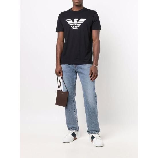 Emporio Armani EMPORIO ARMANI Men T-Shirts 1JPZZ 8N1TN5 0975 BLUE Size US M / EU 48-50 / 2 - 4 Thumbnail