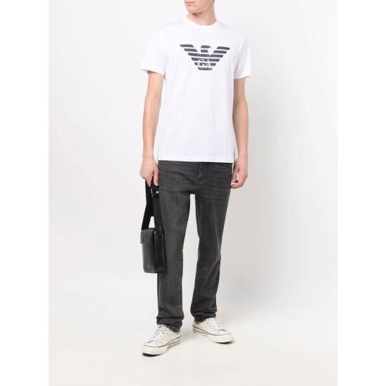 Emporio Armani EMPORIO ARMANI Men T-Shirts 1JPZZ 8N1TN5 0147 WHITE Size US XL / EU 56 / 4 - 2 Thumbnail