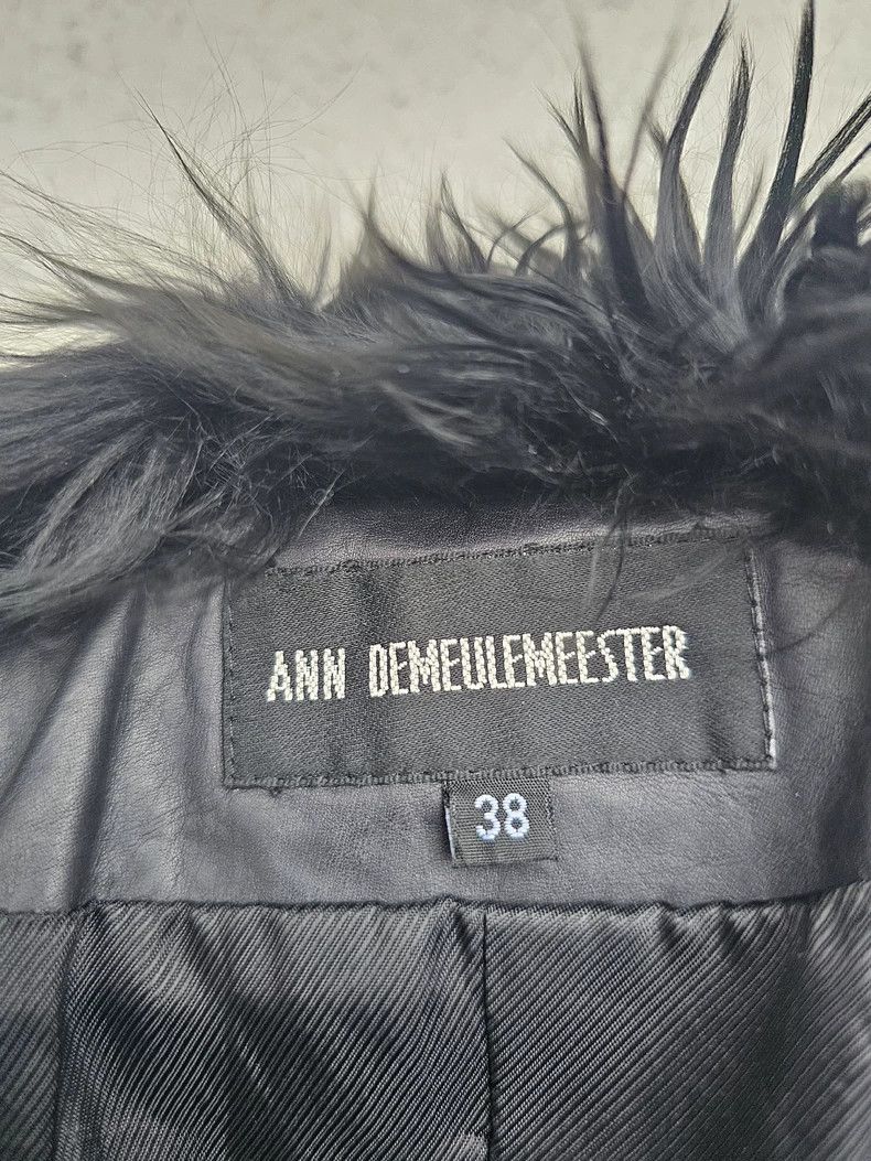 Ann Demeulemeester Ann Demeulemeester Women's Leather Jacket Size M / US 6-8 / IT 42-44 - 8 Thumbnail