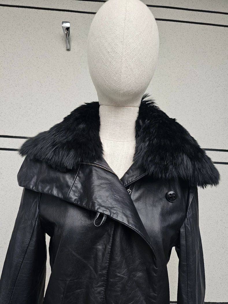 Ann Demeulemeester Ann Demeulemeester Women's Leather Jacket Size M / US 6-8 / IT 42-44 - 7 Thumbnail