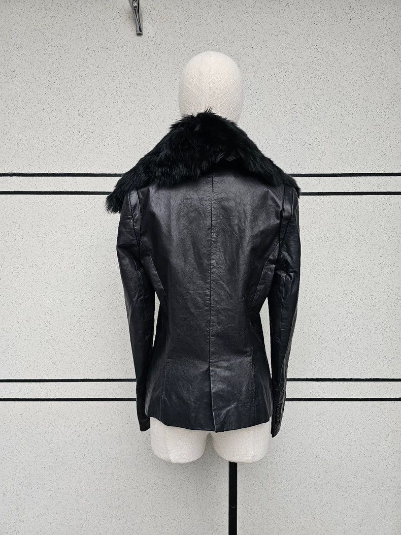 Ann Demeulemeester Ann Demeulemeester Women's Leather Jacket Size M / US 6-8 / IT 42-44 - 4 Thumbnail