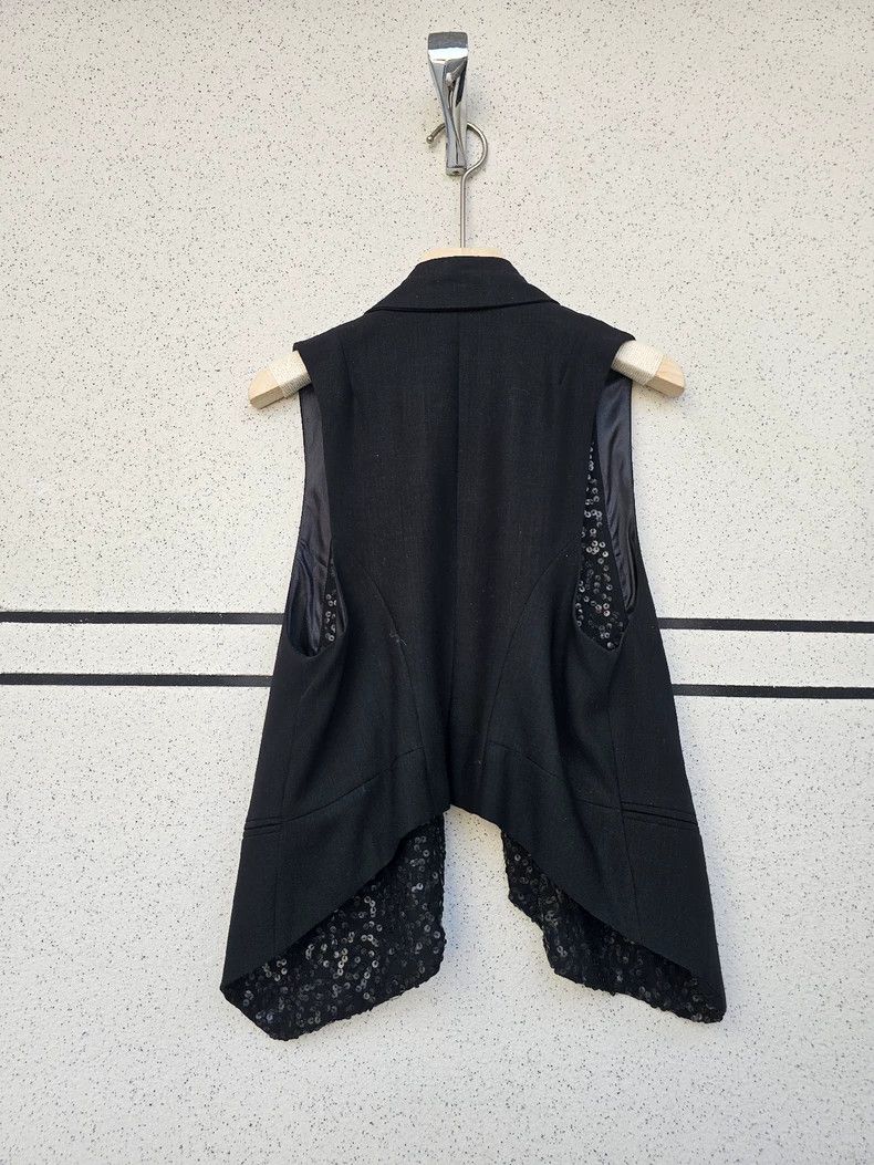 Ann Demeulemeester Ann Demeulemeester Sequin Vest Outerwear Size M / US 6-8 / IT 42-44 - 4 Thumbnail