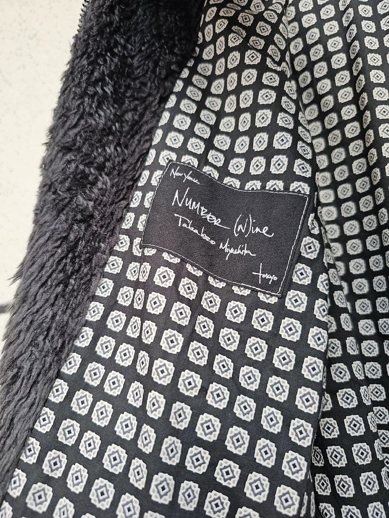 Number Nine Fur Jacket by Takahiro Miyashita
