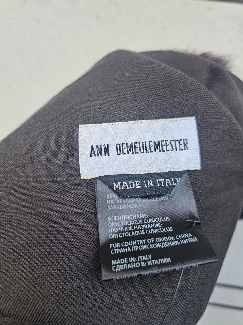 Ann Demeulemeester Ann Demeulemeester Fur Shawl Vest Jacket Size ONE SIZE - 6 Thumbnail