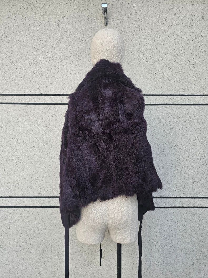 Ann Demeulemeester Ann Demeulemeester Fur Shawl Vest Jacket Size ONE SIZE - 3 Thumbnail